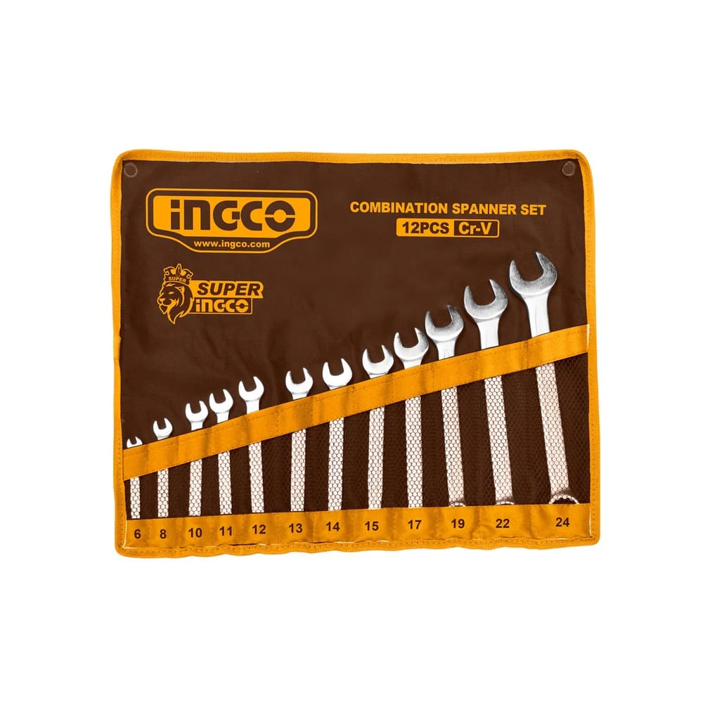 Set kombinovanih ključeva HKSPA1142 6-24mm SUPER INGCO — slika 2