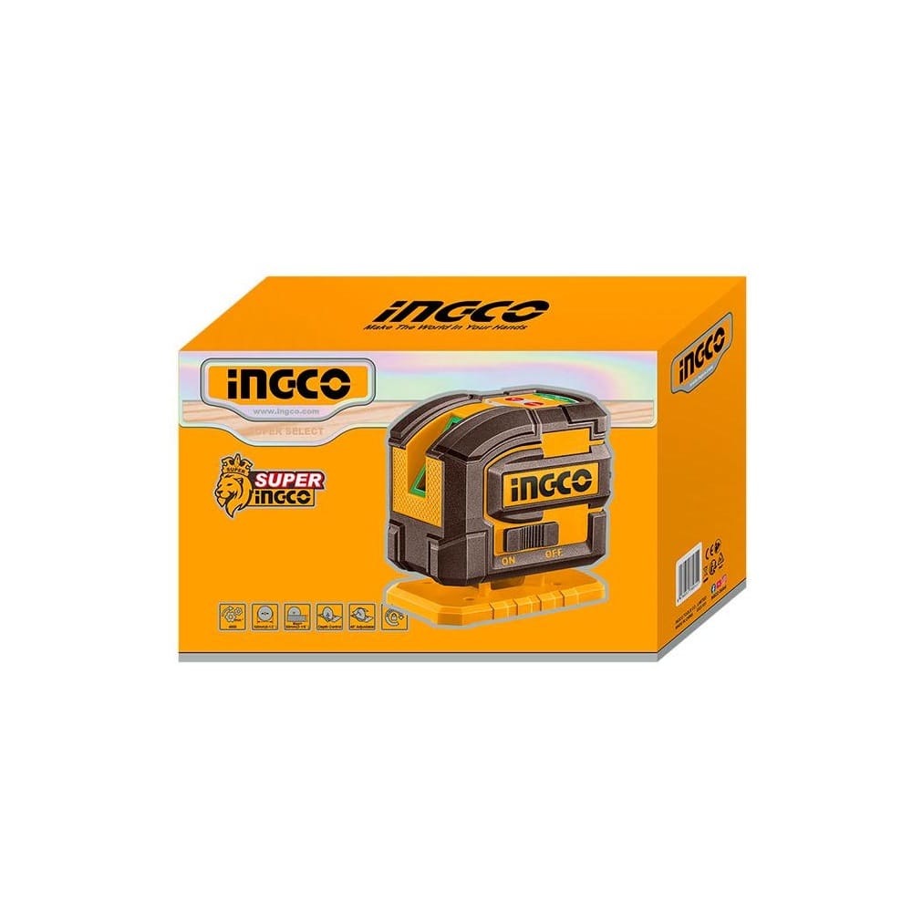 Samonivelišući linijski laser HLL306502 0-35, SUPER INGCO — slika 4