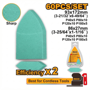 Set brusnih papira 93x172MM 60/1 AKTS938660 SUPER INGCO