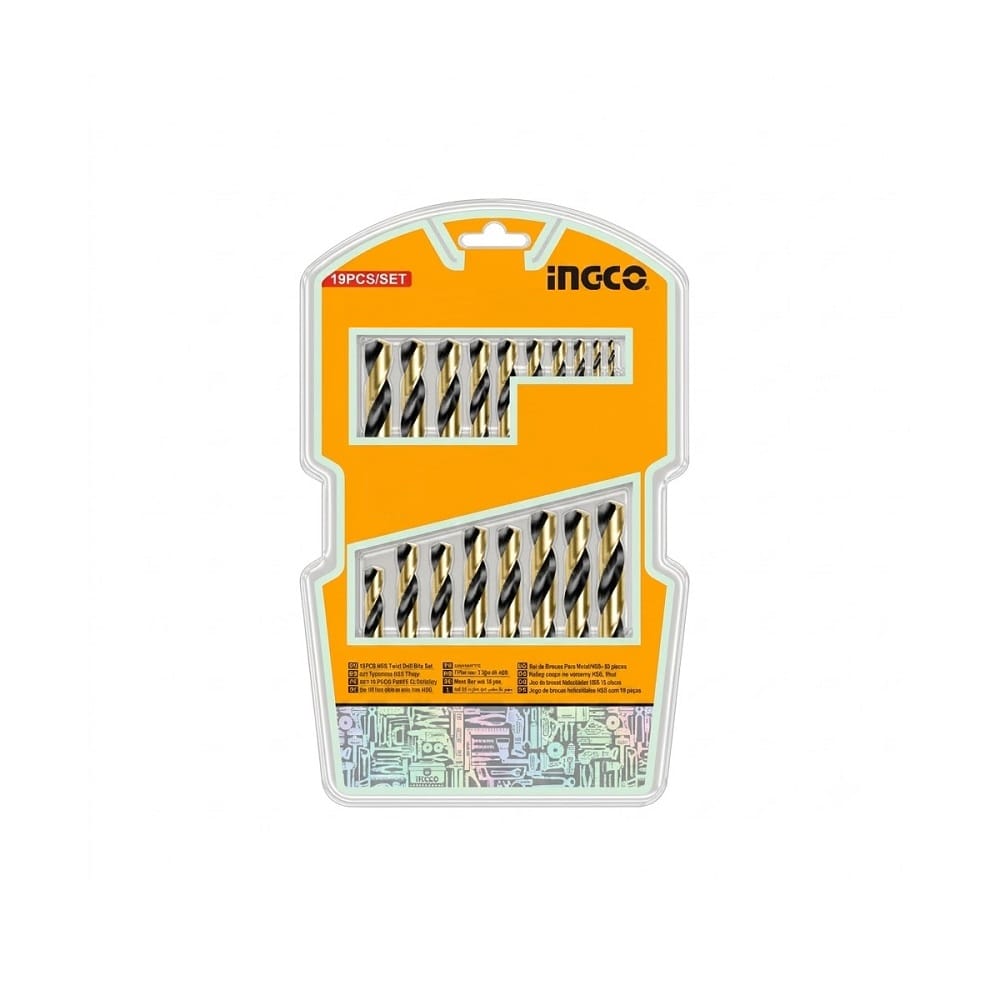 Set HSS burgija za metal AKDB9190 9/1 SUPER INGCO — slika 2