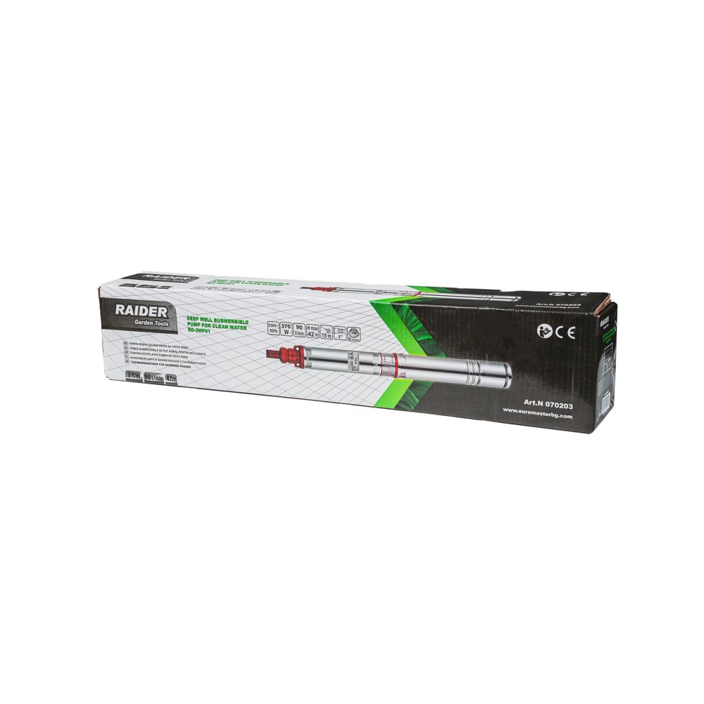 Potopna pumpa za čistu vodu RD-3WP91 370W RAIDER — slika 3